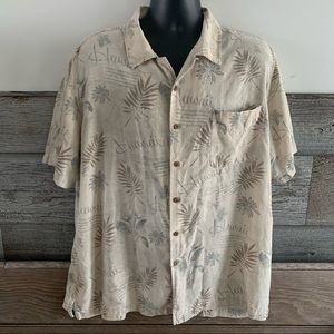 Solitude washable silk mens shirt size XL